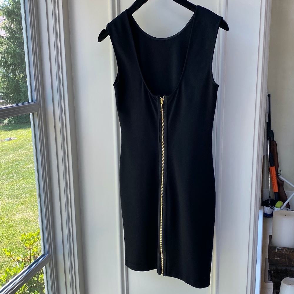 Juicy Couture Solid Ponte Little Black Dress - Picture 8 of 13